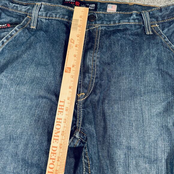 Ariat FR M4 Relaxed Boot Jeans 40x30 Flame Resistant CAT 2 USA Fabric FR Denim - Picture 7 of 9